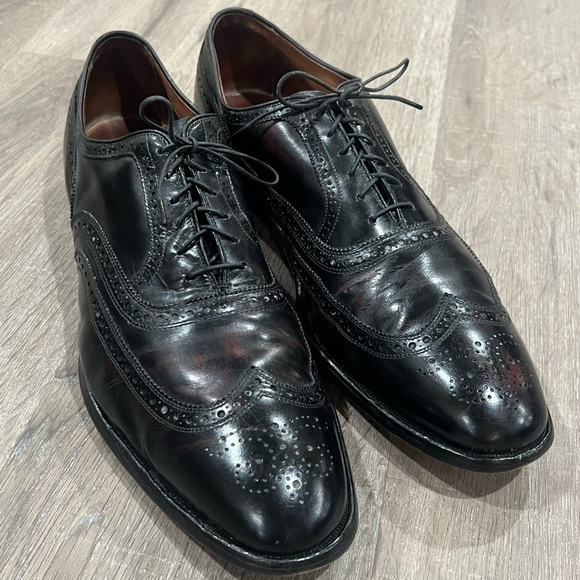 Allen Edmonds Other - Allen Edmonds Size 14 Full Grain Black McAllister Oxford Wingtip Dress Shoe